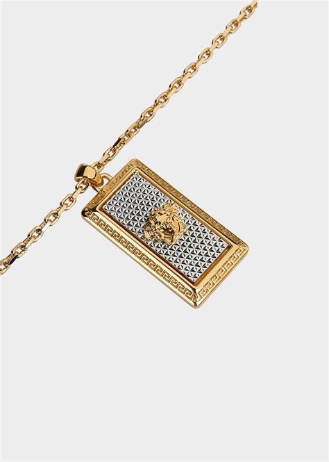 versace mens jewlery|Men's Luxury & Designer Necklaces .